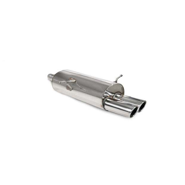 SCORPION E46 320/325/330 Rear silencer only (polished steel)