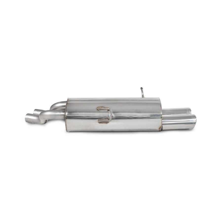 SCORPION E46 320/325/330 Rear silencer only (polished steel)