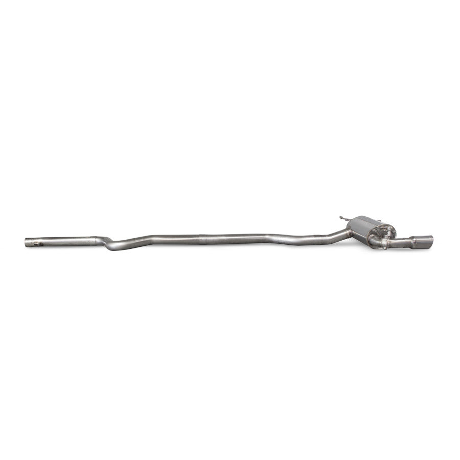 SCORPION M240i F22/23 Non-res cat-back system with electronic valves (polished steel)
