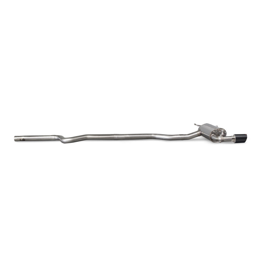 SCORPION F20 M140i (Non-GPF) Non-resonated cat-back system - (Carbon fibre)