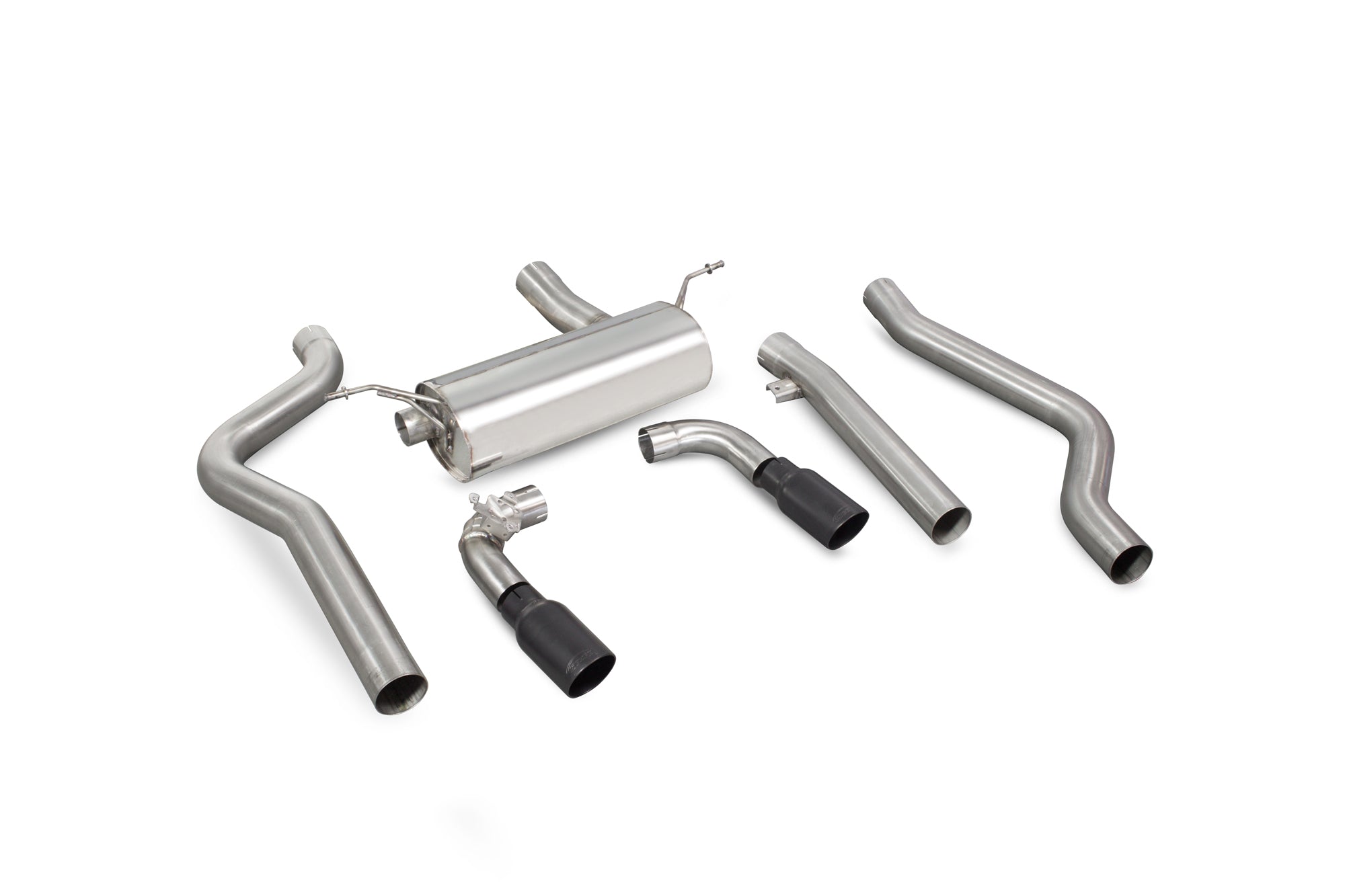 SCORPION F20 M140i (Non-GPF) Non-resonated cat-back system - BD (Daytona trims)