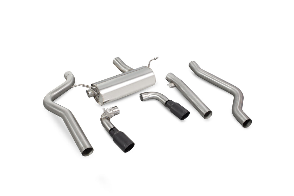 SCORPION F20 M140i (Non-GPF) Non-resonated cat-back system - BD (Daytona trims)