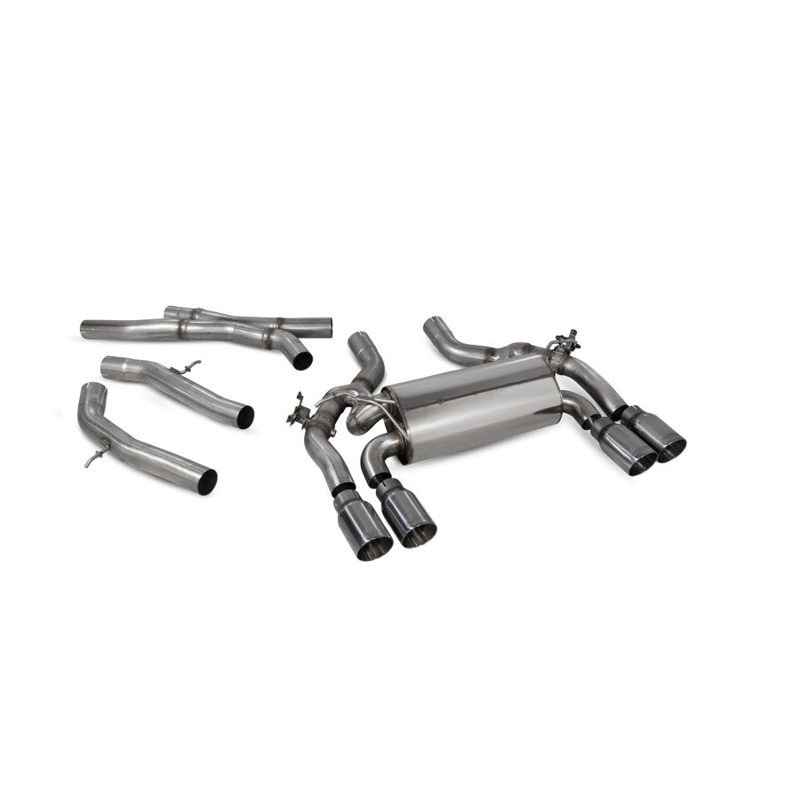 SCORPION F87N M2 GPF-back system with electronic valves (polished steel)