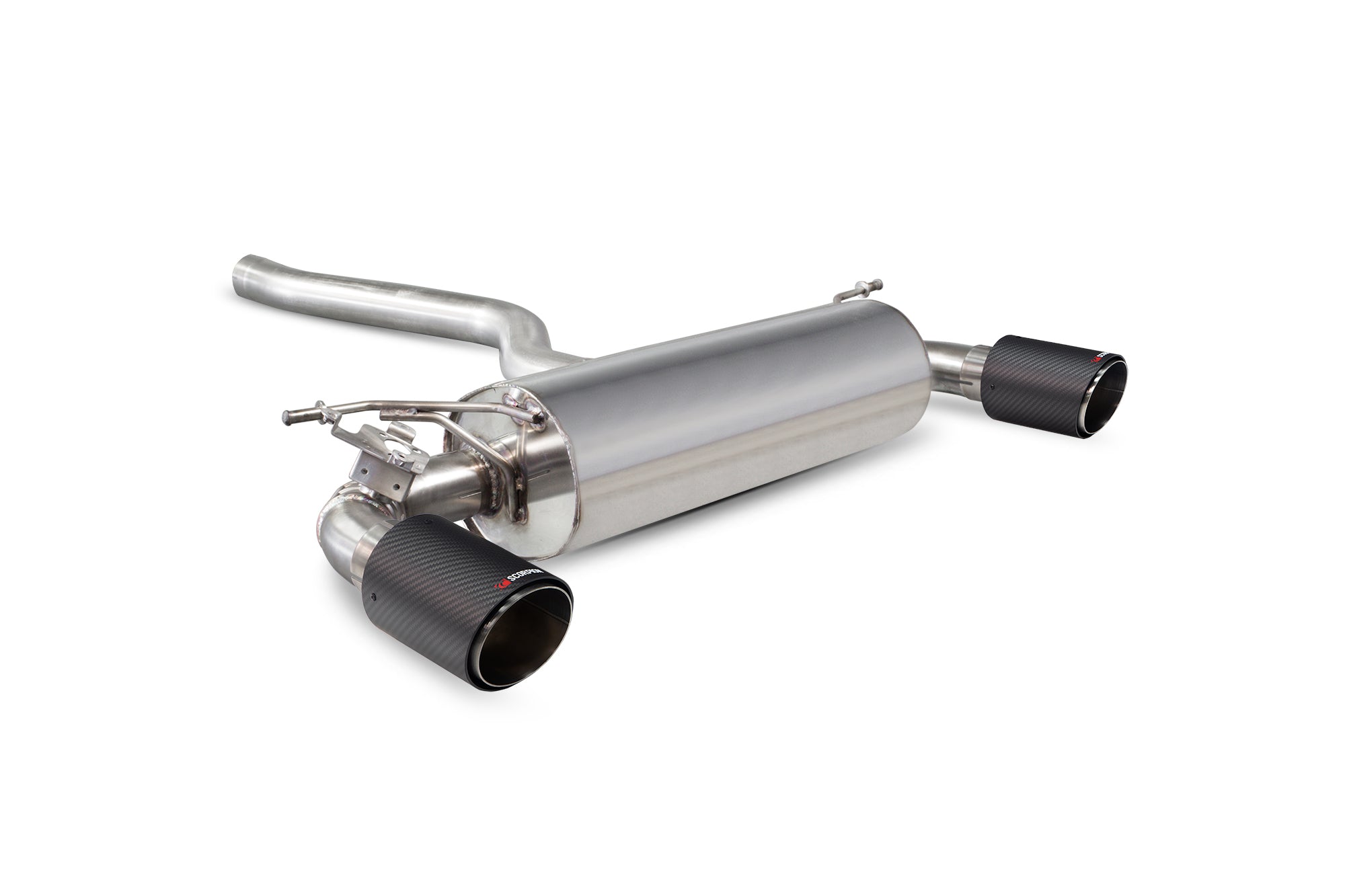 SCORPION F20 M140i (GPF - Back) system with electronic valve - (Carbon Fibre)