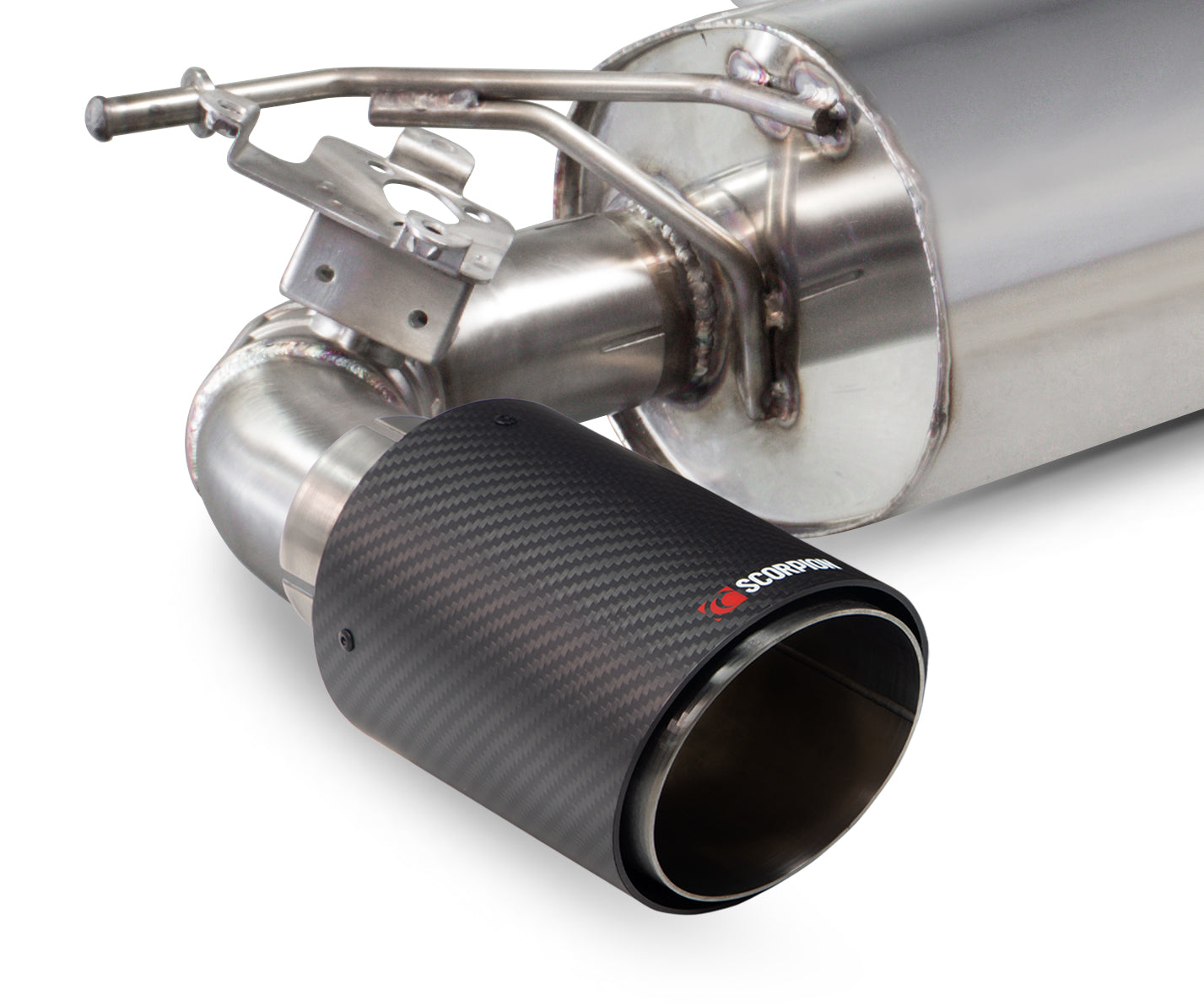 SCORPION F20 M140i (GPF - Back) system with electronic valve - (Carbon Fibre)