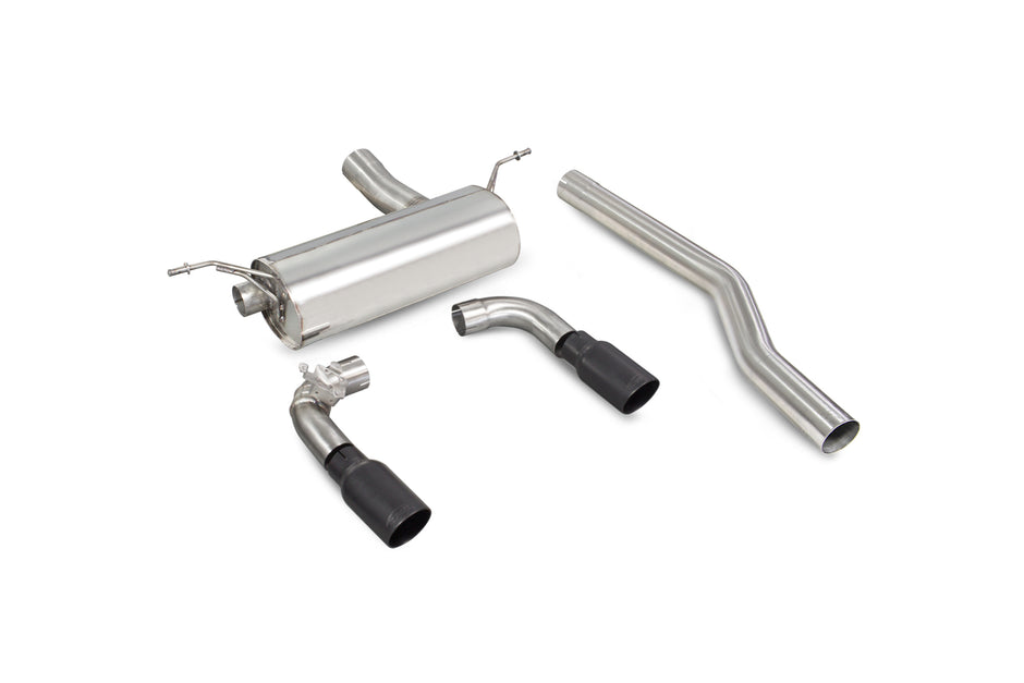 SCORPION F20 M140i (GPF - Back) system with electronic valve - (Ceramic Daytona)