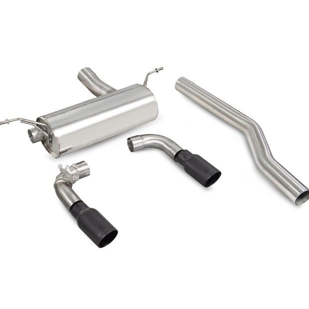 SCORPION F20 M140i (GPF - Back) system with electronic valve - (Ceramic Daytona)