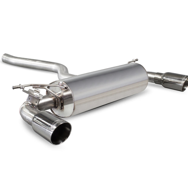 SCORPION F20 M140i (GPF - Back) system with electronic valve - (Polished Daytona)