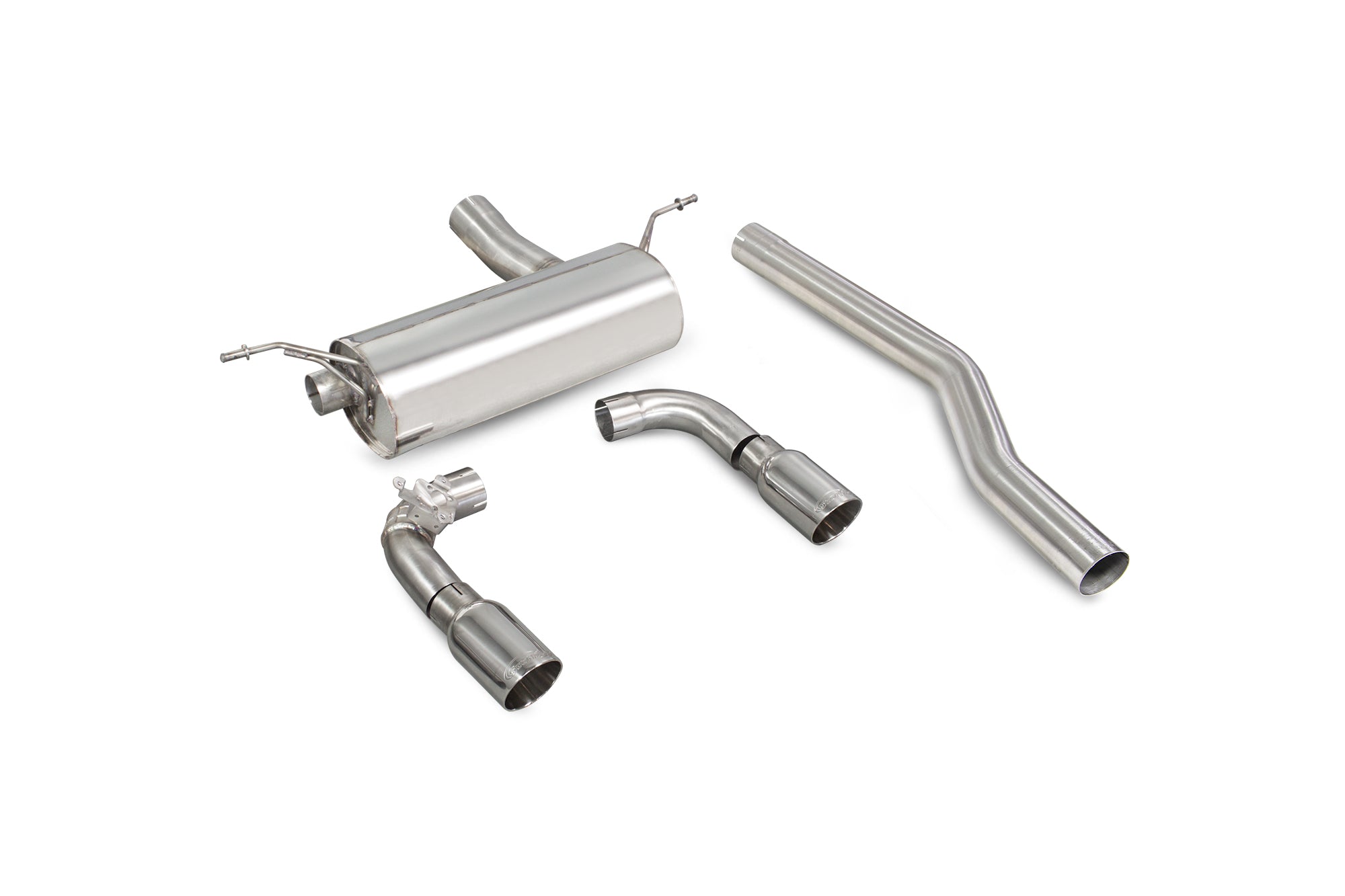 SCORPION F20 M140i (GPF - Back) system with electronic valve - (Polished Daytona)