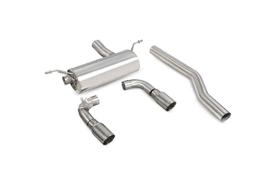 SCORPION F20 M140i (GPF - Back) system with electronic valve - (Polished Daytona)