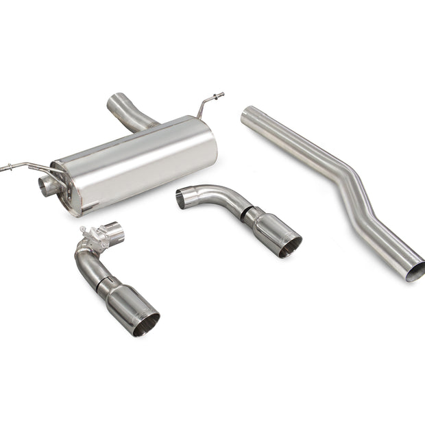 SCORPION F20 M140i (GPF - Back) system with electronic valve - (Polished Daytona)