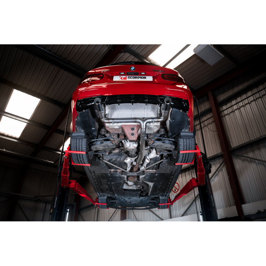 SCORPION 330D/335D & 430D/435D F Series Non-resonated half system (Daytona trims)