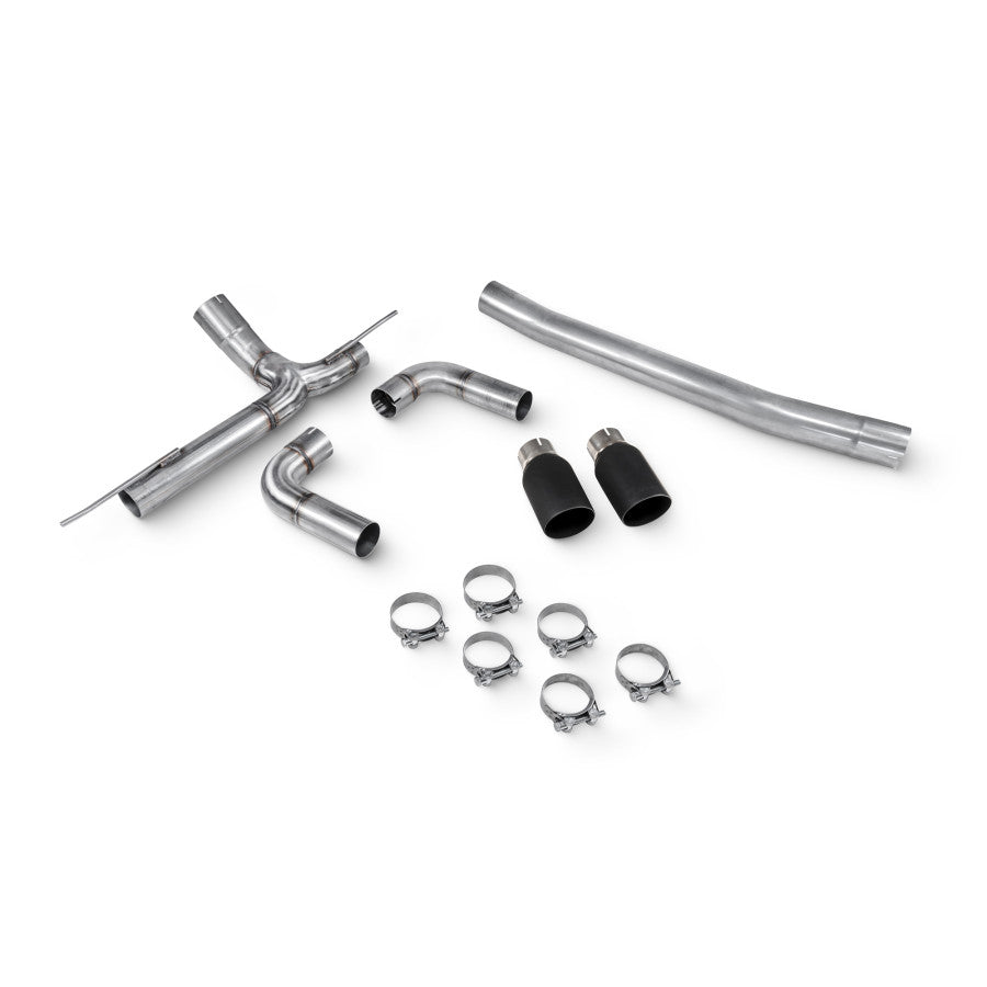 SCORPION  330D/335D & 430D/435D F Series Non-resonated half system (Ceramic Black Daytona trims)