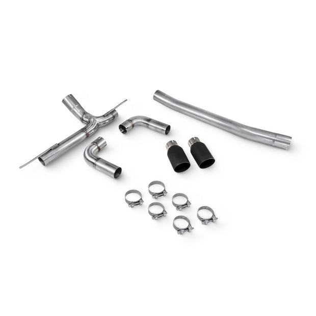 SCORPION  330D/335D & 430D/435D F Series Non-resonated half system (Ceramic Black Daytona trims)