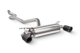 SCORPION F20 M135i Non-resonated cat-back system with valve (Carbon Fibre)