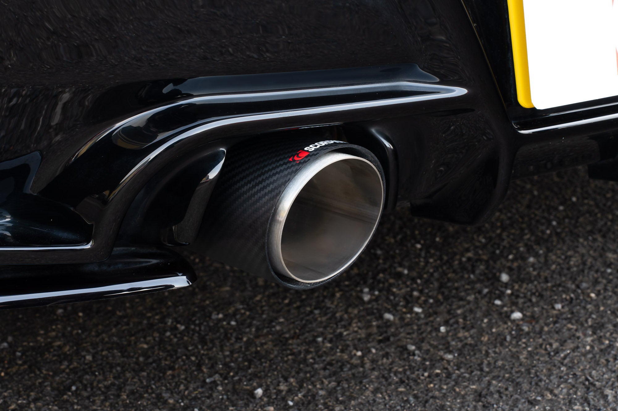 SCORPION F20 M135i Non-resonated cat-back system with valve (Carbon Fibre)