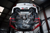 SCORPION F20 M135i Non-resonated cat-back system with valve (Carbon Fibre)