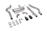 SCORPION F20 M135i Non-resonated cat-back system with valve (Ceramic Black Daytona trims)