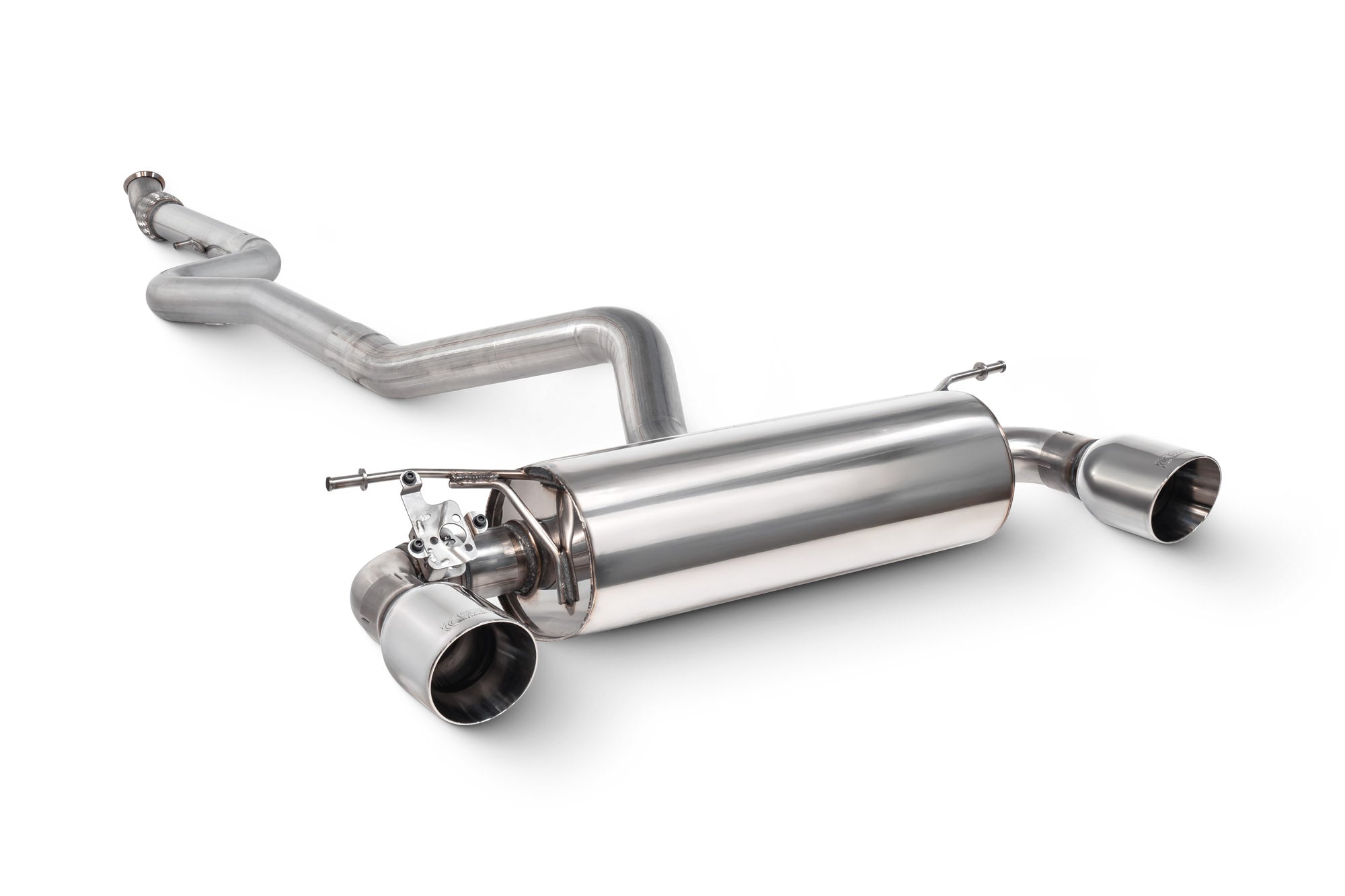 SCORPION F20 M135i Non-resonated cat-back system with valve (Daytona trims)