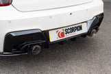 SCORPION F20 M135i Non-resonated cat-back system with valve (Daytona trims)