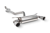 SCORPION F20 M135i Non-resonated cat-back system without valve (Daytona trims)