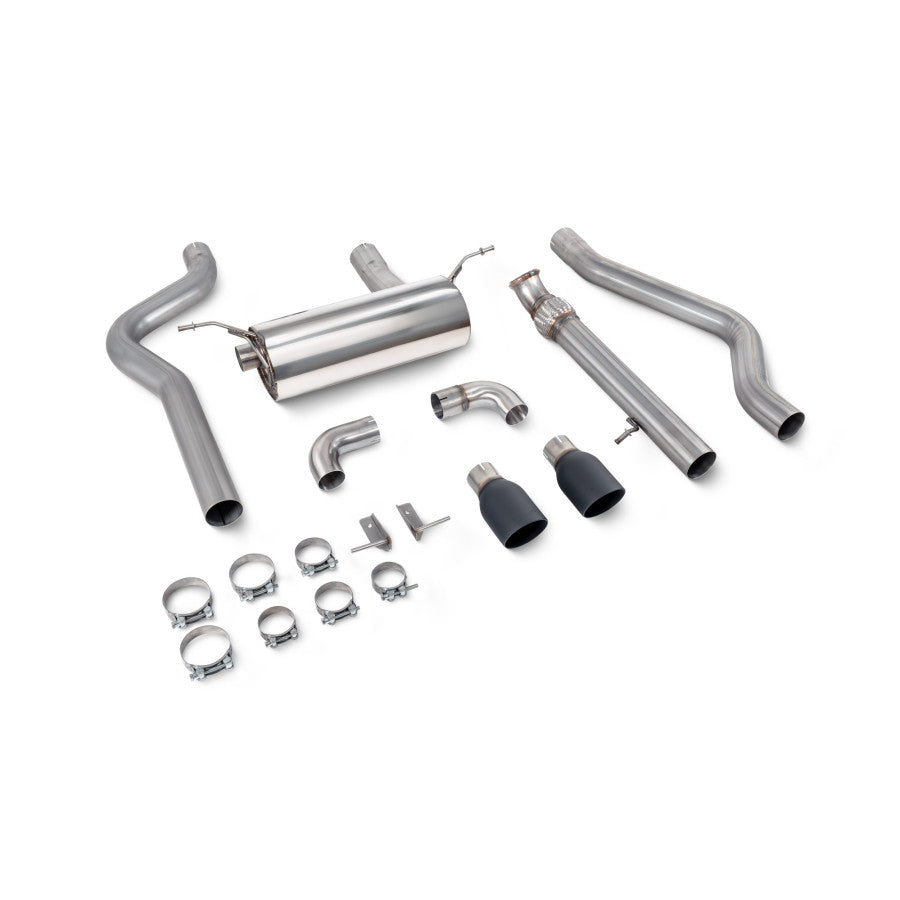 SCORPION F22 M235i Non-resonated cat-back system without valve (Daytona Trims)