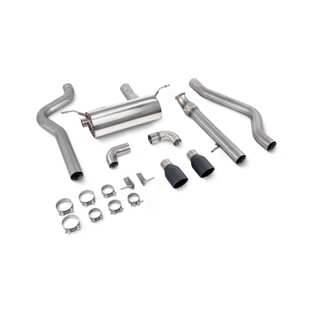 SCORPION F22 M235i Non-resonated cat-back system without valve (Daytona Trims)