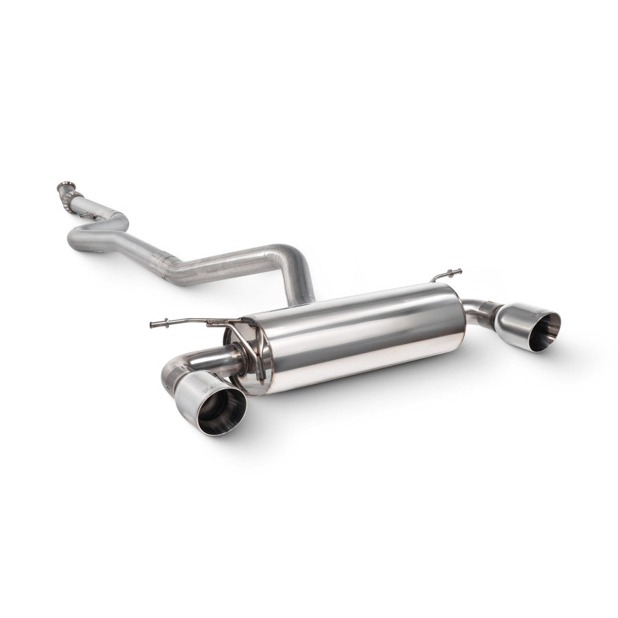 SCORPION F22 M235i Non-resonated cat-back system without valve (polished steel)