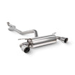 SCORPION F22 M235i Non-resonated cat-back system without valve (polished steel)