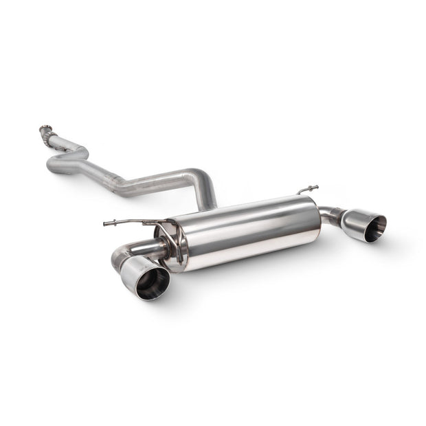 SCORPION F22 M235i Non-resonated cat-back system without valve (polished steel)