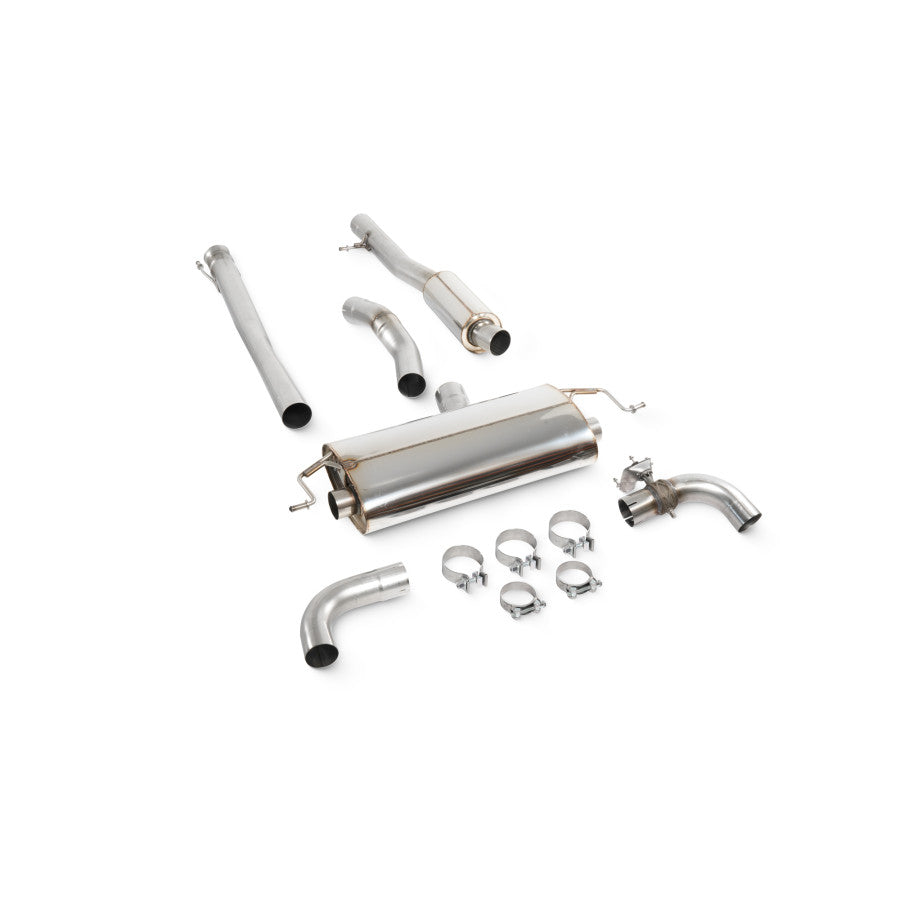 SCORPION A-Class A45 Resonated cat-back system with valve