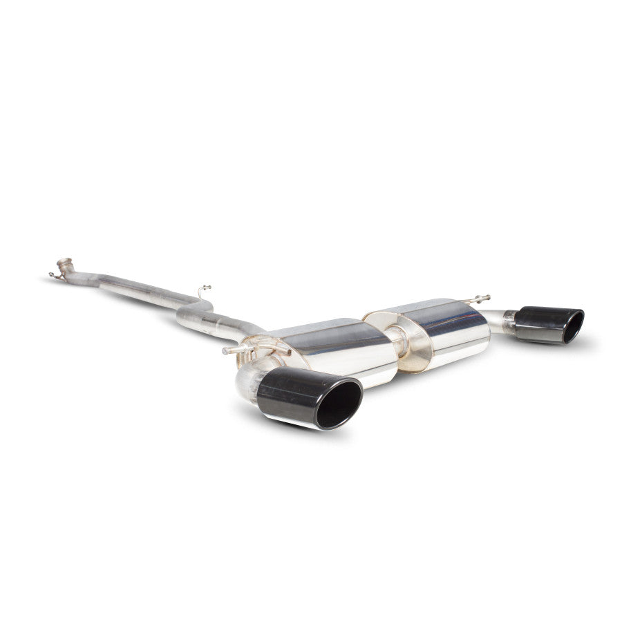SCORPION A-Class A180/A200 Non-resonated cat-back system (polished steel)
