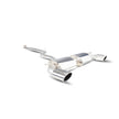SCORPION A-Class A250 Non-resonated cat-back system (polished steel)