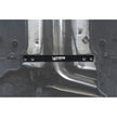SCORPION RS3 8V Exhaust Tunnel Brace (polished steel)