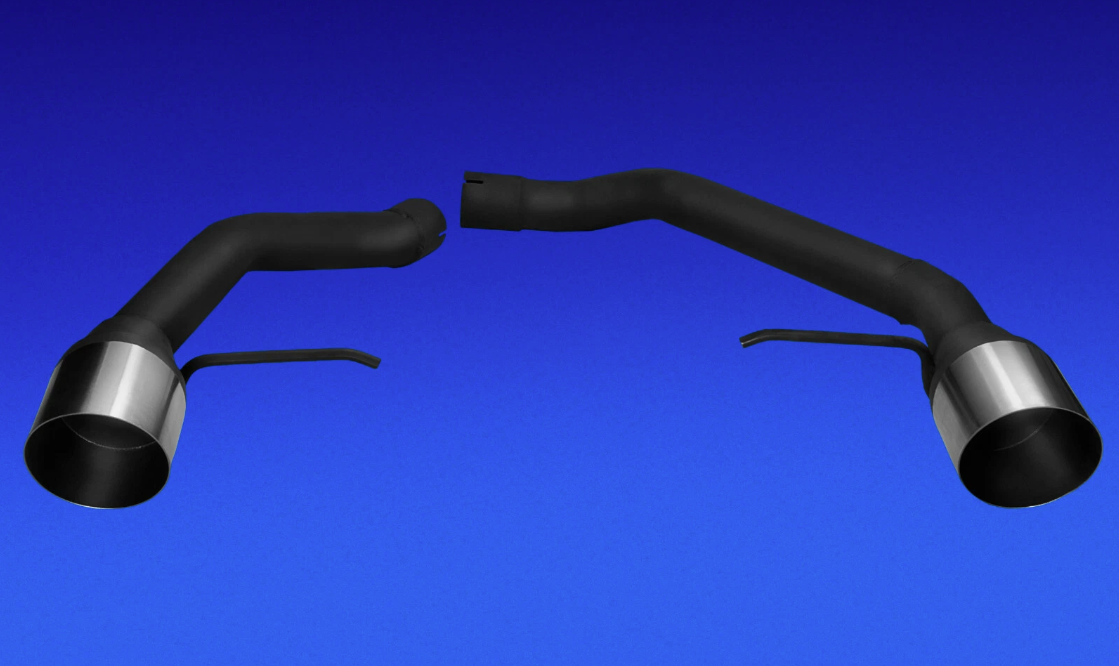 B8 A4/A5 Rear muffler delete Pipes