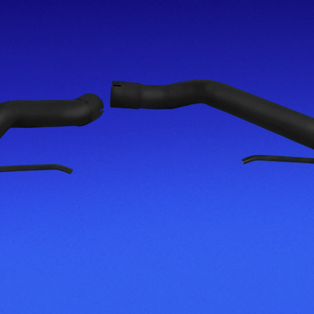 B8 A4/A5 Rear muffler delete Pipes