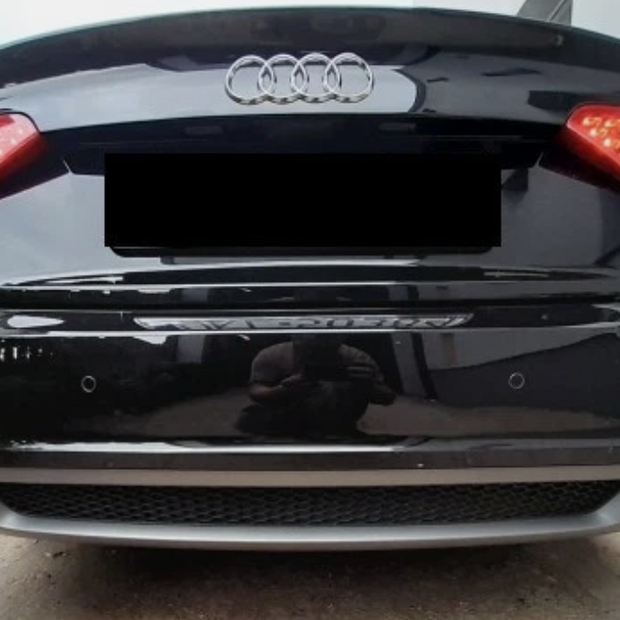 B8 A4/A5 Rear muffler delete Pipes
