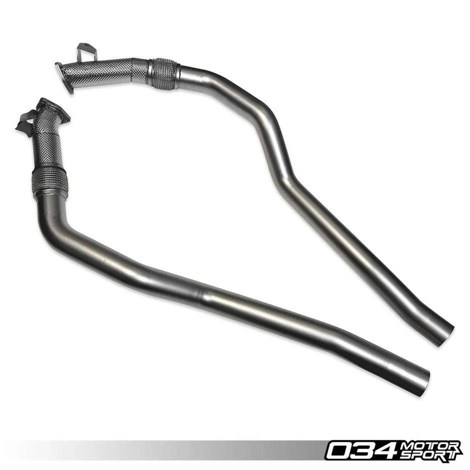 034Motorsport Res-X Resonator Delete, Audi C8 RS6/RS7 4.0TT