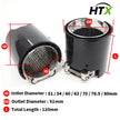 HTX M-Style Carbon Exhaust Tips (pair)